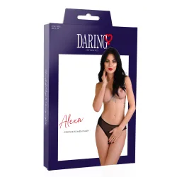 DARING Intimates Culotte sexy fine Alexa Noire